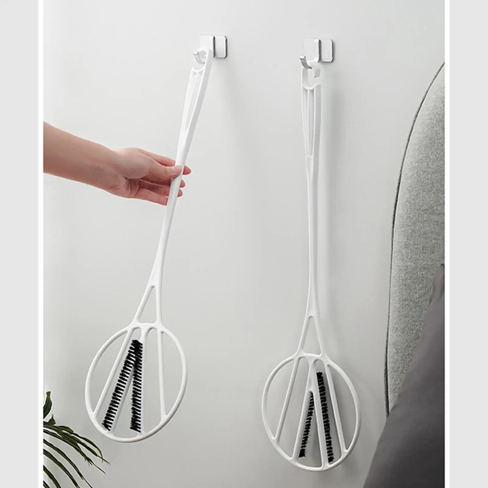 Rug Beater Long Handle Rug Comforter Beater Long Handle Household clothing dust removal dusting Down jacket blanket fluffy tool