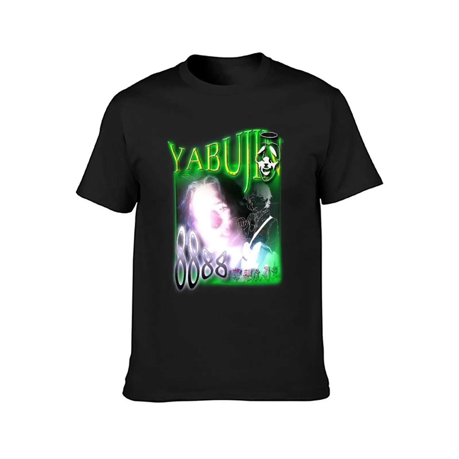 yabujin 8888 original T-Shirt customs plus sizes graphics Aesthetic clothing heavyweight t shirts for men