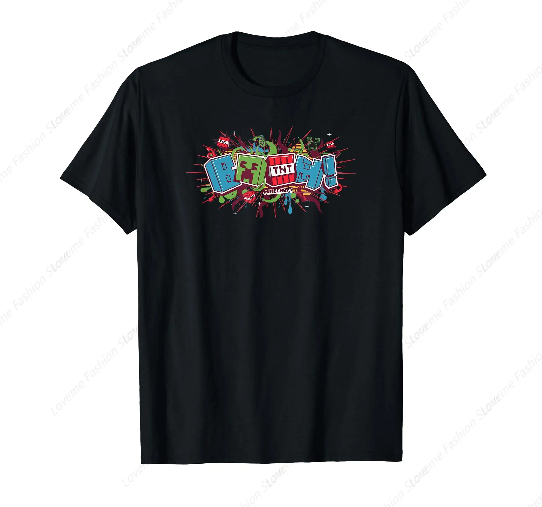 Creeper BOOM! Word Art T-Shirt