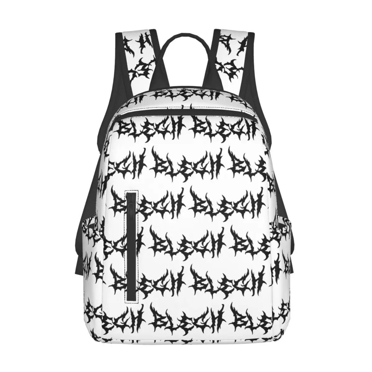 

Blegh Heavy Metal Metalcore Deathcore Backpack Daypack Kids BookBag School Bag Shoulder Bags for Men Women