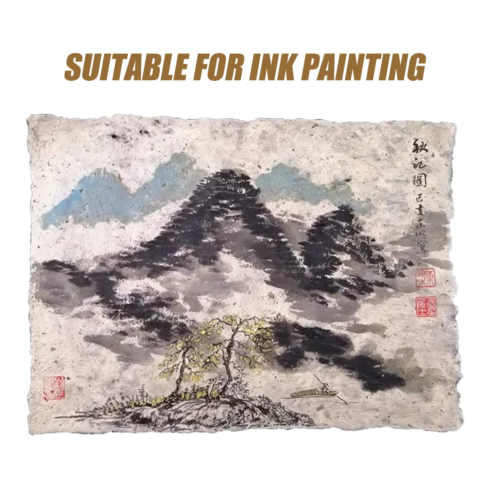 100 Pcs Large Multipurpose Paper Size Calligraphy Painting Art Supplies Rice Paper Practice Sheets Handmade DIY