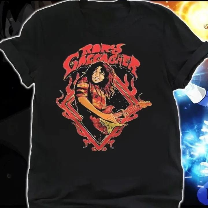 Rory Gallagher TShirt Unisex Cotton Tee All Size S4XL AR200