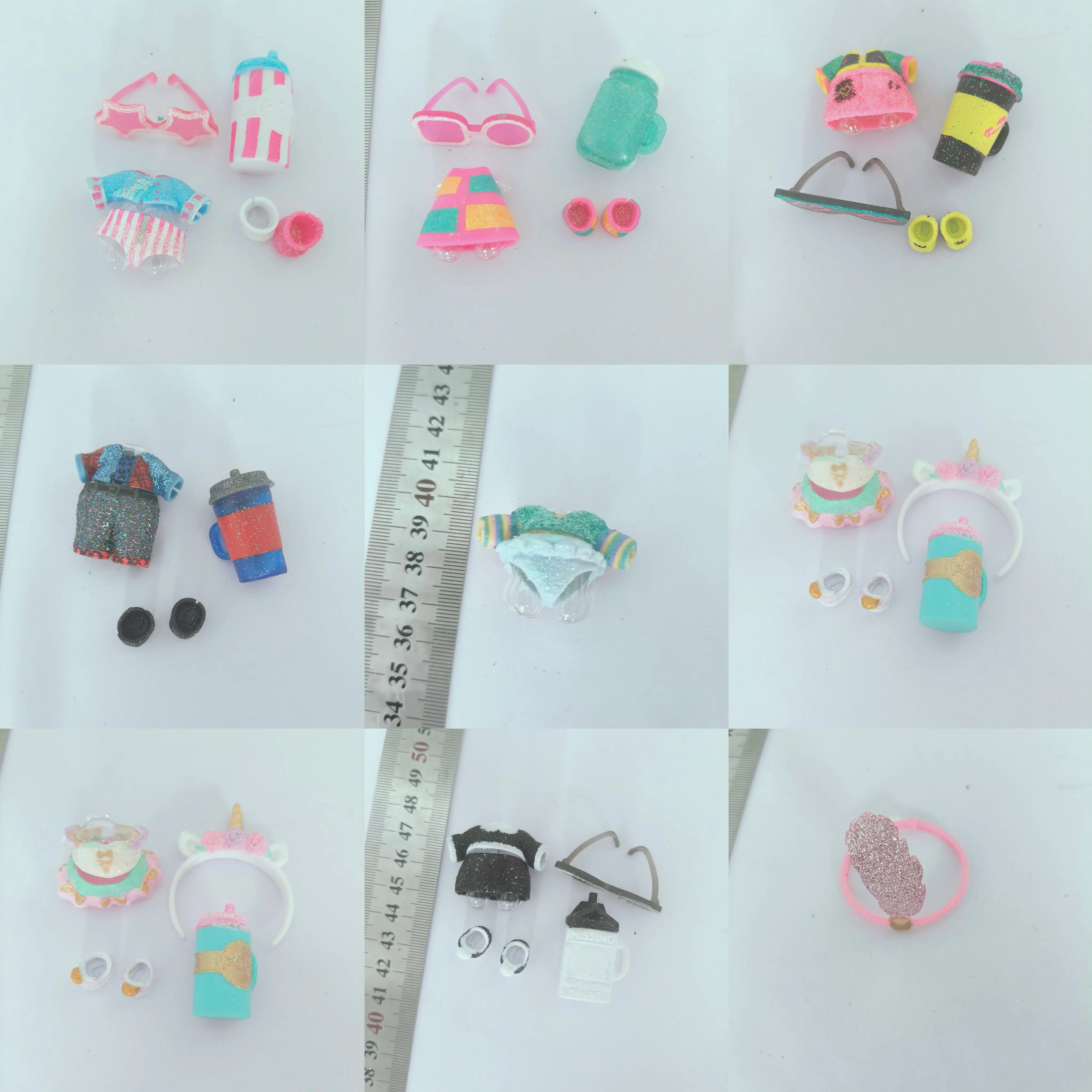 8cm doll diy accessories for lols sisters surprise clothes