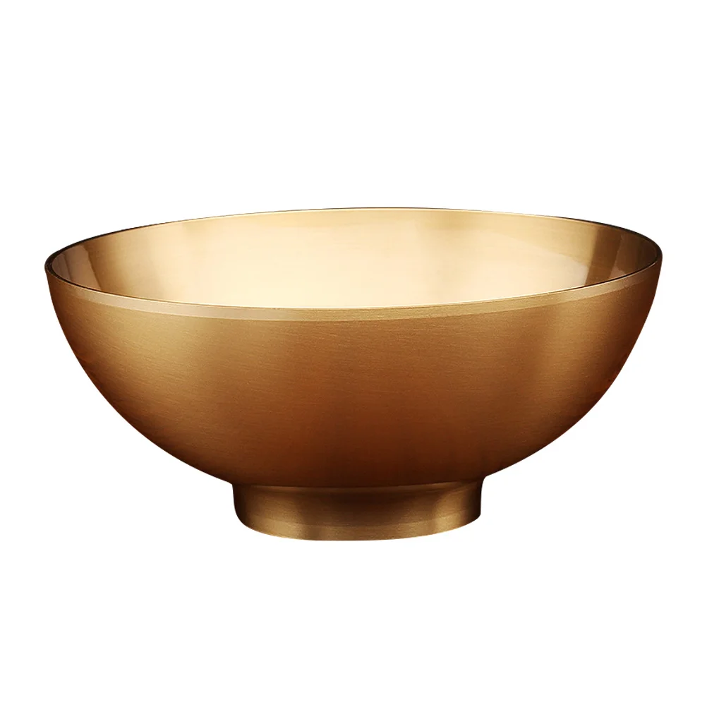 

Brass Copper Decor Glossy Wedding For Home Dining Table Centerpiece Golden Snack Bowl Entryway Key Dish Fortune Buddhist