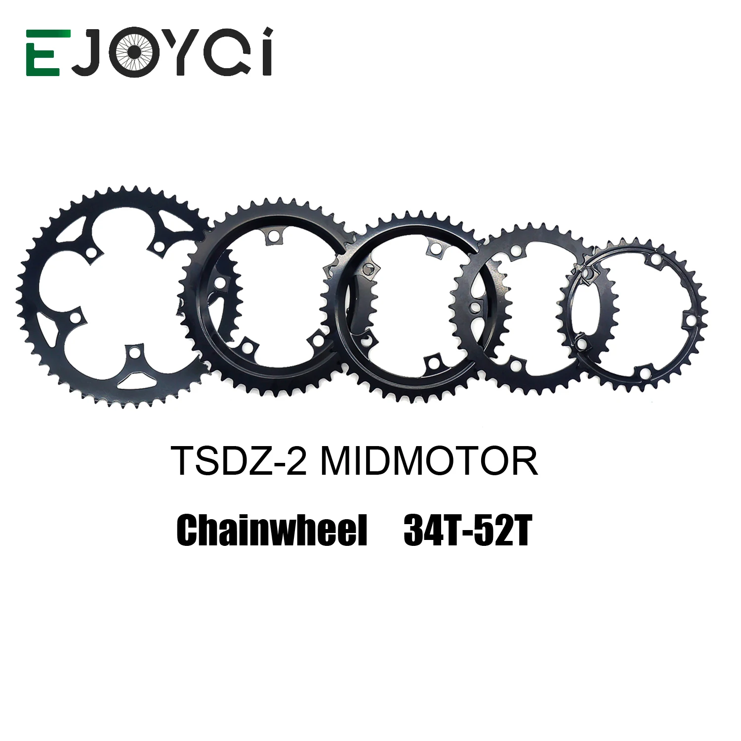 TSDZ2 Chain Wheel Chain Ring 34T 42T 44T 52T Electric Bicycle Ebike Part Chainwheel TongSheng Mid Drive Motor Chainwheel