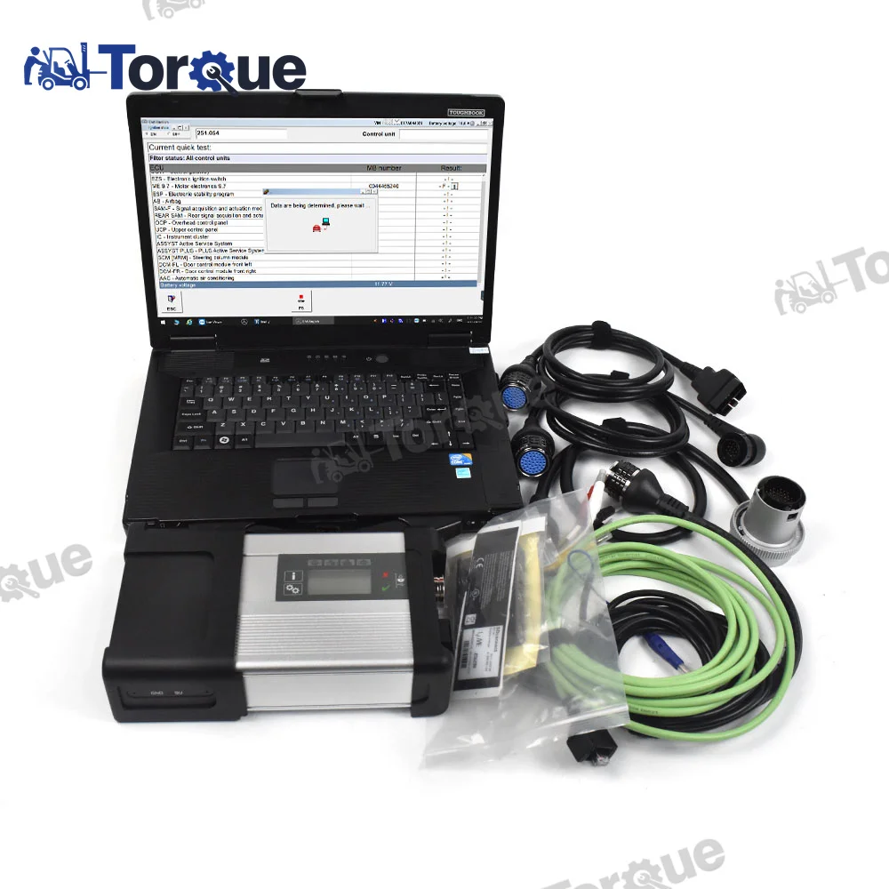 OBD scanners mb Star Multiexpler Diagnosis Connect c5 for Benz truck car xentry das epc Diagnosis Tool Software With CF53 Laptop