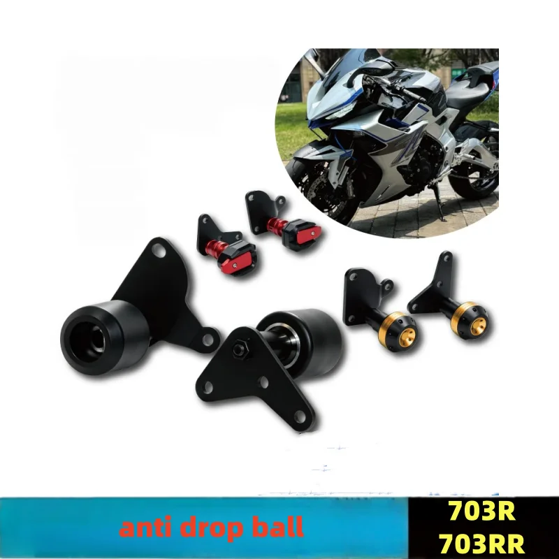 FOR ZONTES 703RR 703-RR 703R Engine Protection Cover Frame Sliders Crash Pad Falling Protector Guard Motorcycle Parts Accesorios
