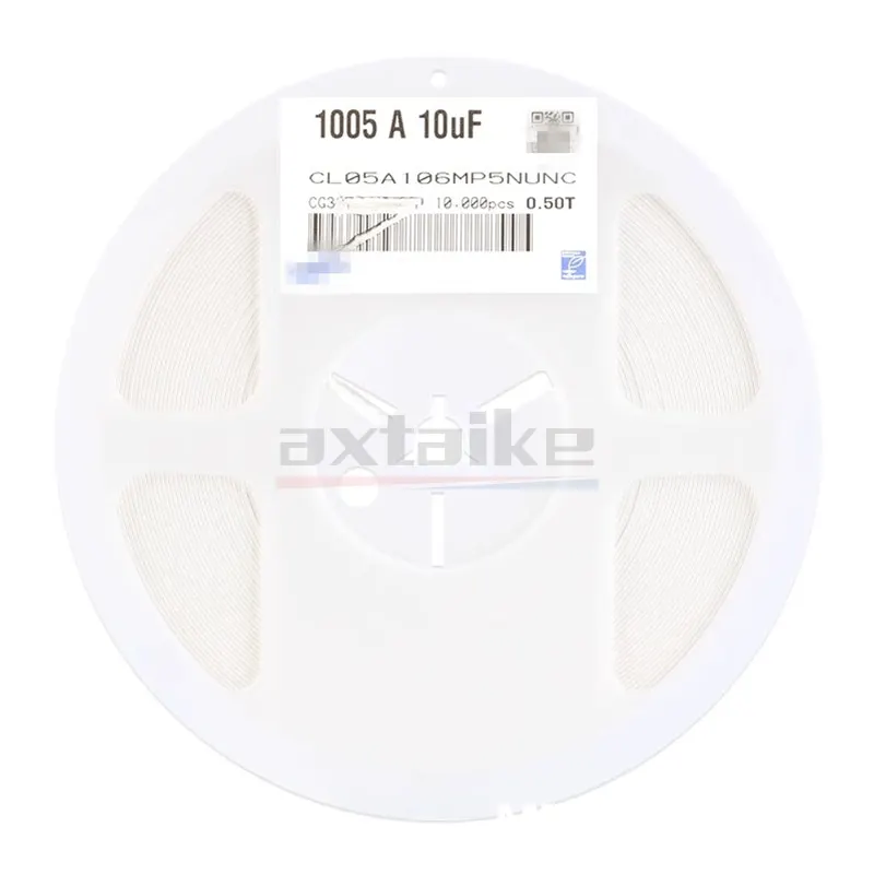 10000PCS 0402 106M 10V 10uF X5R 20% 1005 SMD Ceramic Capacitor MLCC SMT Chip