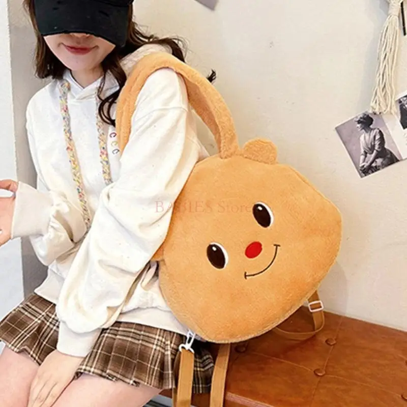 C9GB Lovely Bear Backpack Fashion Forward Bag for Students Teenagers