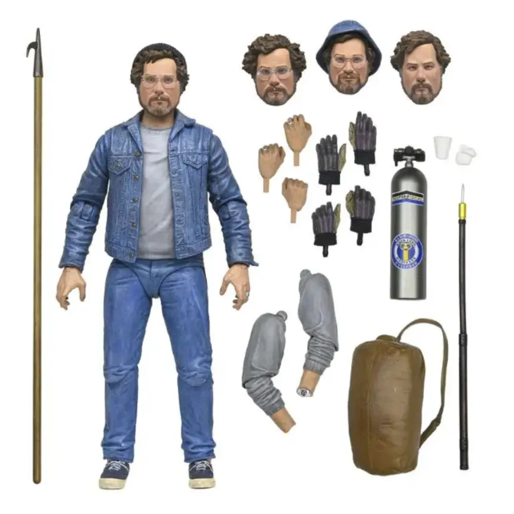 

In Stock 1/12 Male Great White Shark Protagonist 1975 Film Anniversary Full Set 6in Action Figure Body Toys For Fans