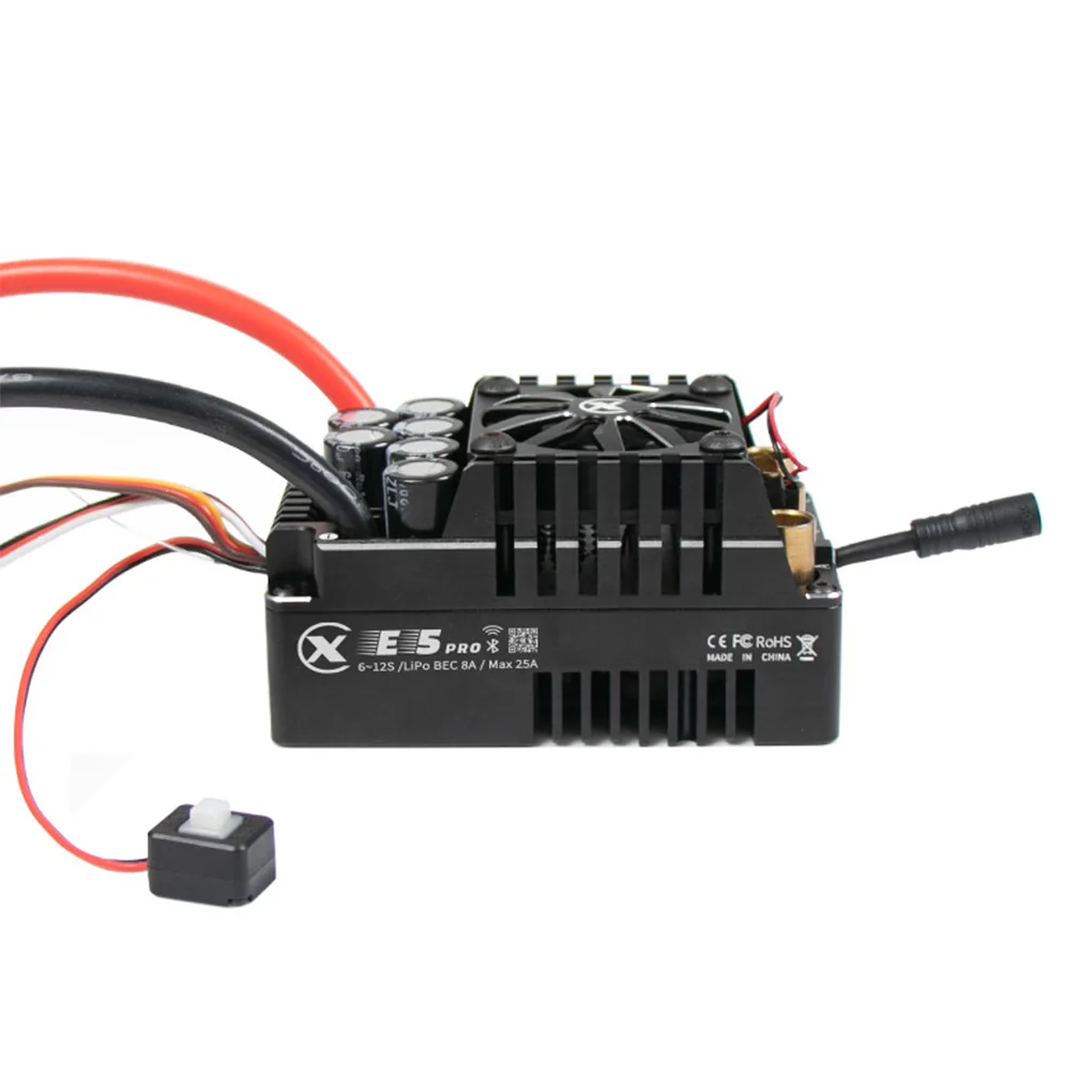 

1/5 E5PRO Brushless ESC 12S Waterproof 250A Remote Control Model Car Electronic Device for Buggy Truck Monster Racing
