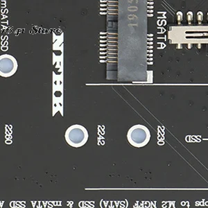 �y�Z�[�����z1pc M.2 NGFF MSATA SSD to SATA 3.0 �A�_�v�^�[ 2 in 1 �R���o�[�^�[�J�[�h PC ���b�v�g�b�v�p