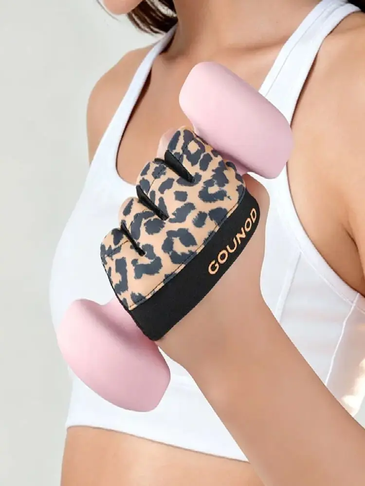 AliExpress NONE Men Cycling Bicycle Gloves Half Finger Gym Gloves Women Mitten Breathable Anti-slip Glove Fitness Sport Training Gloves