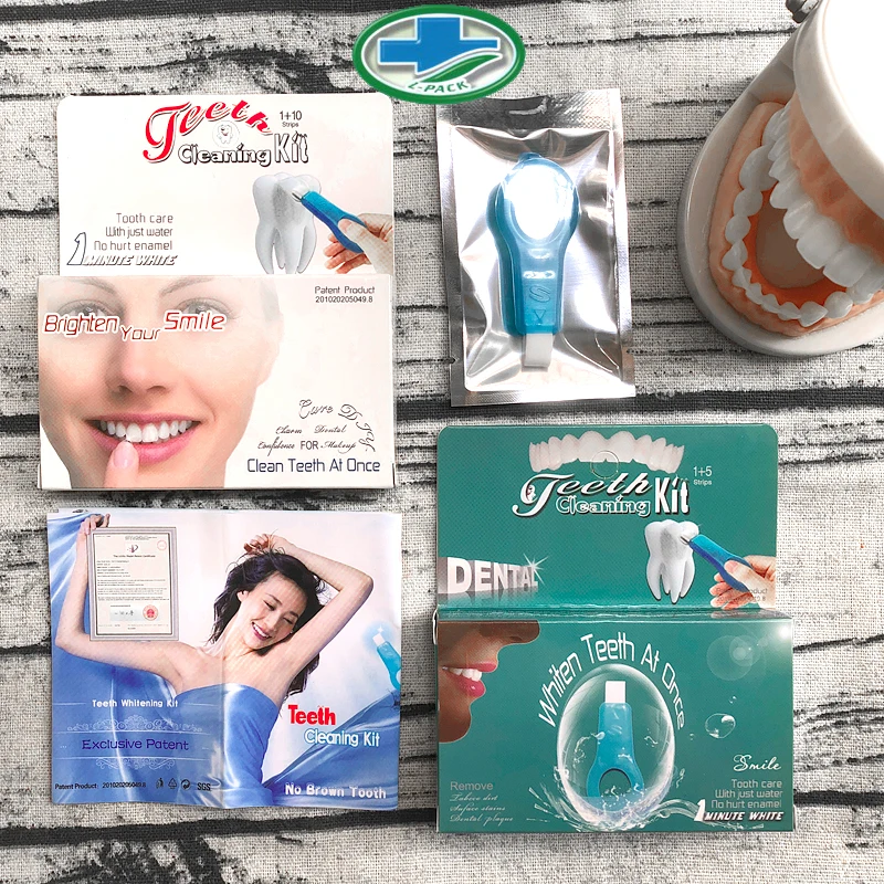 Lit-Pack (Hong Kong) Teeth Whitening Sponge Strip Nanometre Technology Stain Remove Anti Bacteria Oral Dental Care Fast Effect