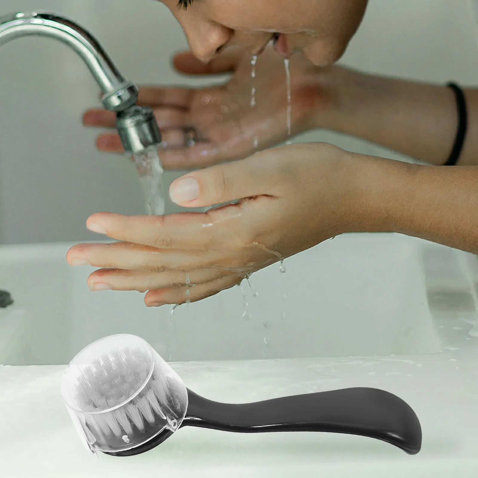 

3pcs Facial Cleansing Brush For Women Washing Deep Clean Exfoliating Tool Soft Bristles All Skin Types Travel Friendly Safe