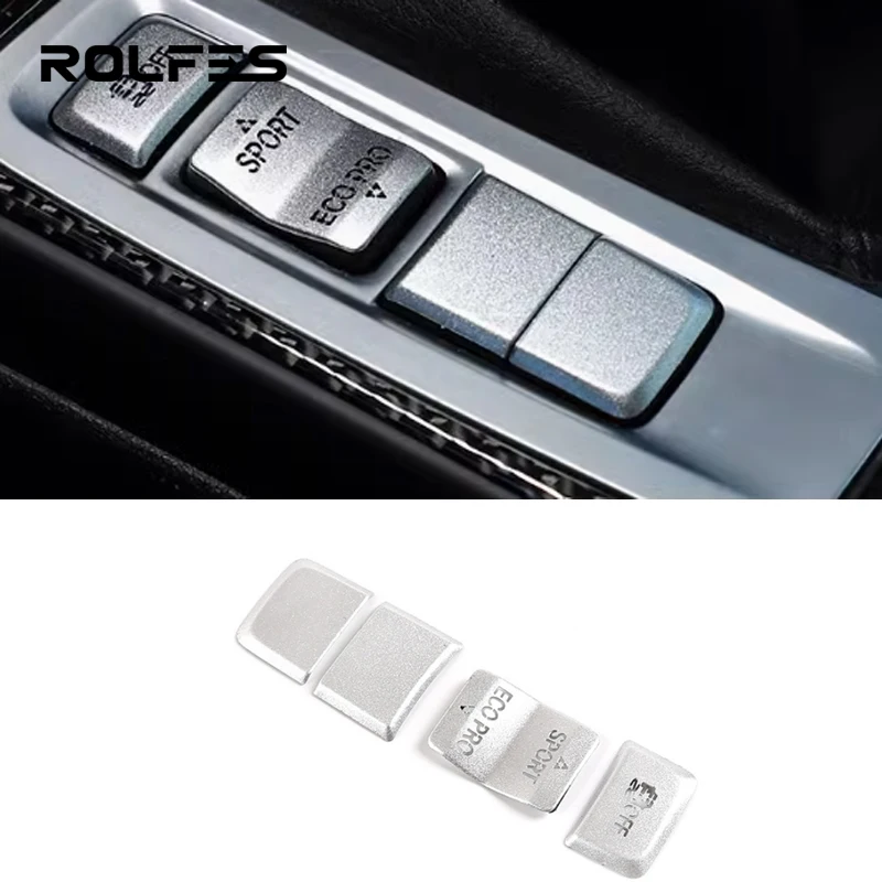 

ROLFES For BMW 1 Series F52 118I 120I 125I 2017-2021 Silver Car Centre Console Driving Mode Button Trim Sticker Auto Accessories