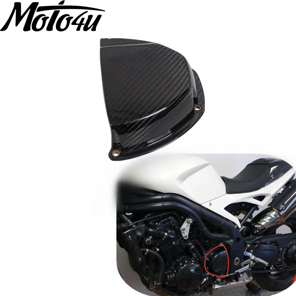 

Для Triumph Speed Triple 2005-2010: 100% карбоновый кожух/обтекатель маховика мотоцикла