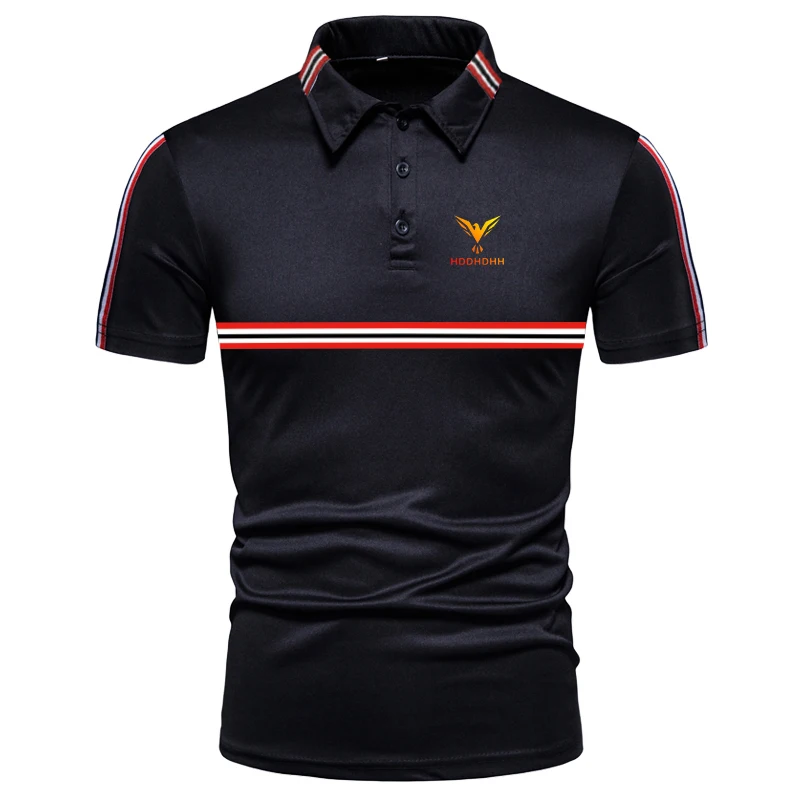 Polo à Manches Courtes pour Homme, Décontracté, Slim, Résistant au Rétrécissement, vaccage Rapide, T-shirt d'Extérieur, Nouvelle Collection Été