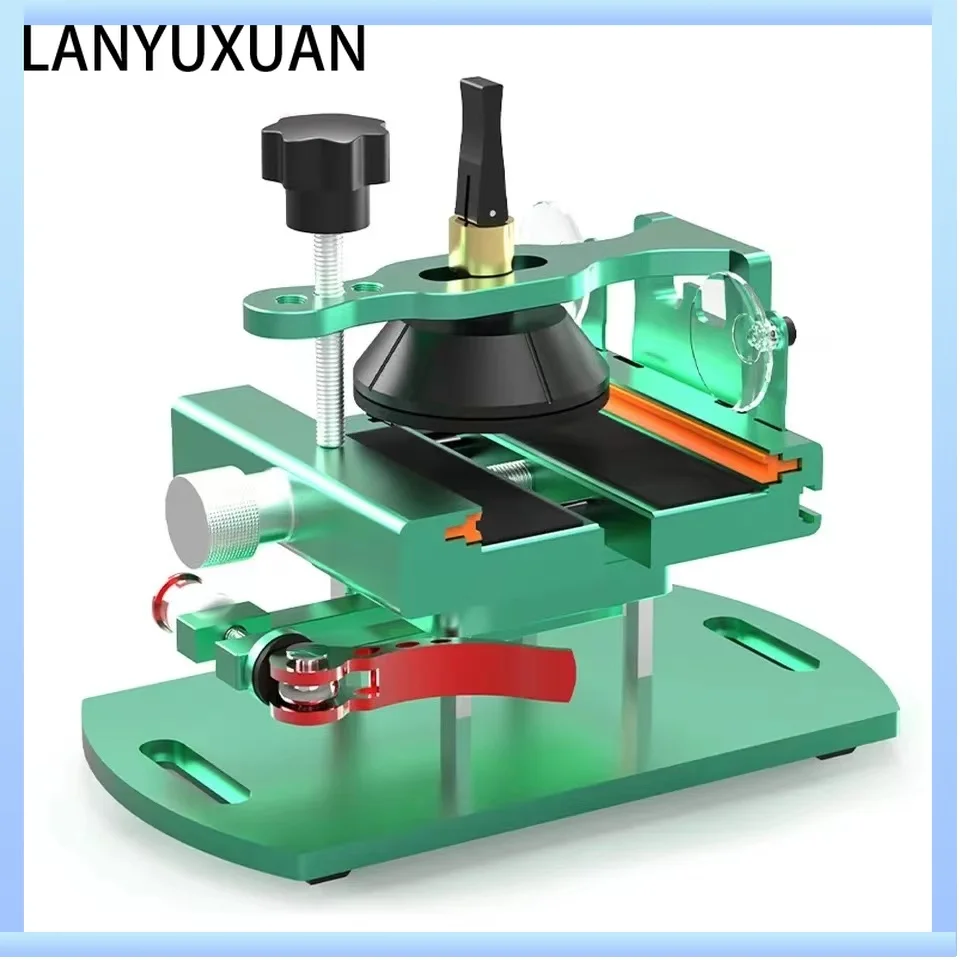 

4 in 1Mobile Phone Repair Fixture Heating-Free LCD Screen Separation Rotating Fixture Back Cover Glass Removal Repair Tools
