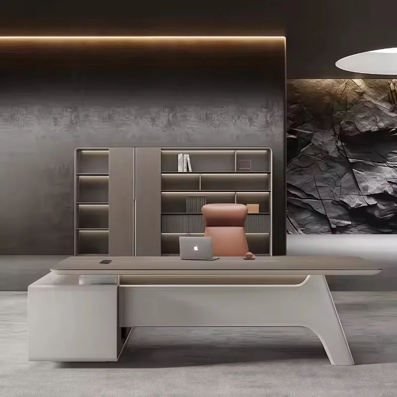 

Угловой стол Компьютерный стол Исполнительная офисная мебель Компьютерный стол Рабочий стол L-образный промышленный деревянный современный компактный стол