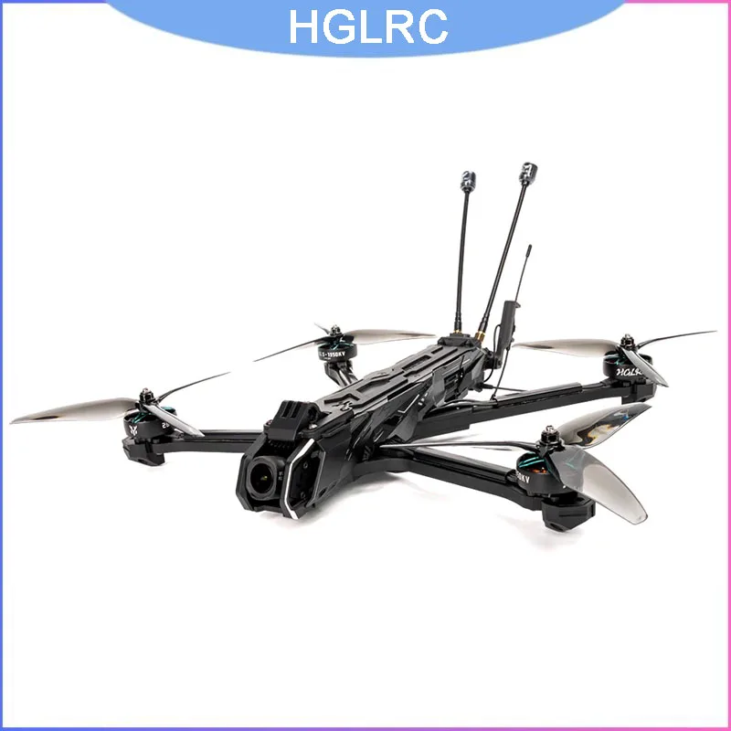Комплект для FPV-дрона с дальностью полета 7 дюймов, рама HGLRC Nblade PRO и моторы для тяжелых грузов, создайте аналоговую/цифровую HD-систему