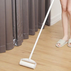 Lint Sticky Roller Detachable Dust Remover Kitchen Floor Cleaning Tool