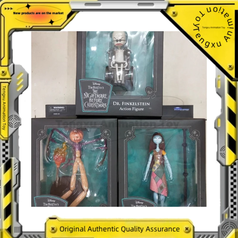 

【Товары для пятен】Diamond Select Toys DST Кошмар перед Рождеством Мер Джек Скеллингтон Мини-фигурка призрака