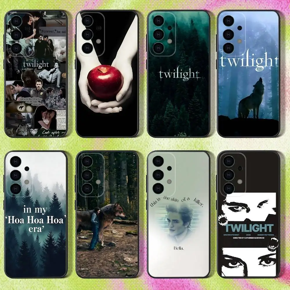 

Team Edward Jacob T-Twilight Phone Case For Samsung S25,S24,S21,S22,S23,S30,Ultra,S20,Plus,Fe,Lite,Note,10,9,5G Black Cover