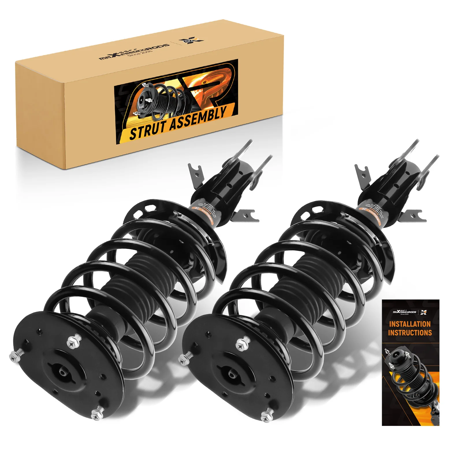 

Новые передние амортизаторы в сборе с пружинами (2 шт.) для Ford Fusion 2013-2020, FWD, артикул 272638