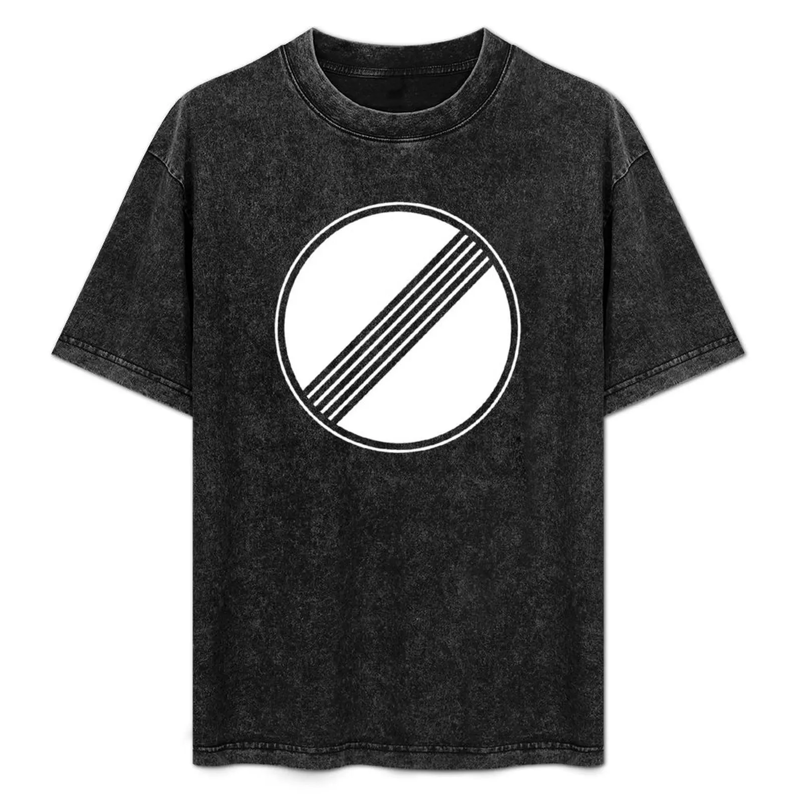 

No Speed Limit - German Autobahn Motorway Sign T-Shirt Work Wear Short Sleeve T-Shirt