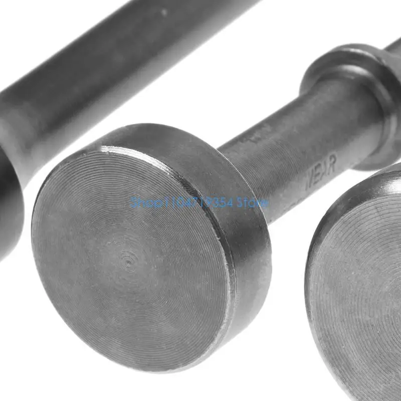0XLD 3PCS Smoothing Pneumatic Air Hammer BitS Long Bit Tool &1* Spring Tire Repair