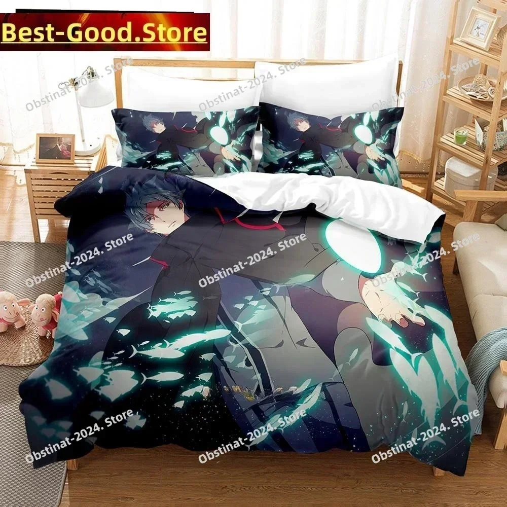 3D Anime World Trigger Bedding Set Printed single Comforter Quilt Bed Cover Duvet Cover Pillow Case 3 Pieces Set Kids Adult Size