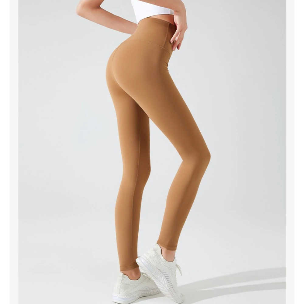 MIML Women's Fleece Lined Seamless Leggings Tummy Control Tight Yoga Pants Autumn Winter Base Layer Sports Trousers