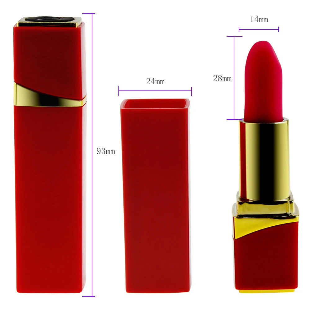 Mini Lipstick Vibrator Toverstaf Vibrerende Bullet 10-speed Tepel Massager Speeltjes voor Vrouwen Clitoris Stimulator