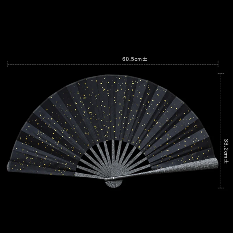 Xiangyun Spray Paint Ten Inch Stainless Steel Folding Fan Defense Kung Fu Fan Steel Bone Tactics Tai Chi Self Defense Tool