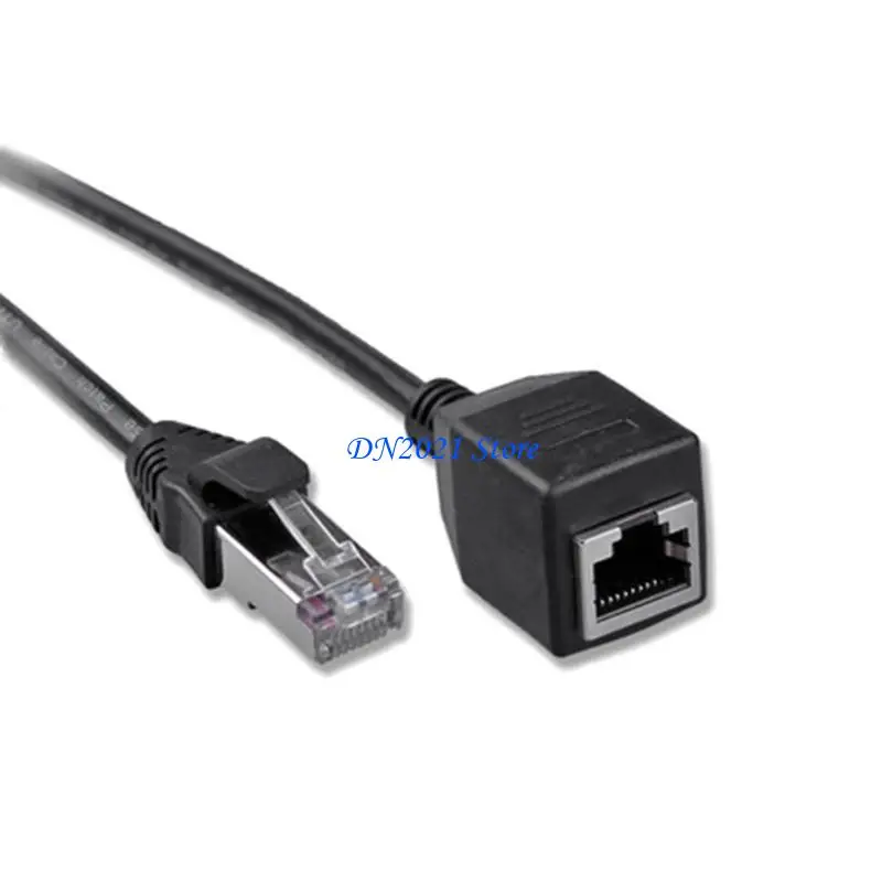F3KE Ethernet Extension Cable Rj45 Lan Male/ Female Wire Rj45 Extender Cord