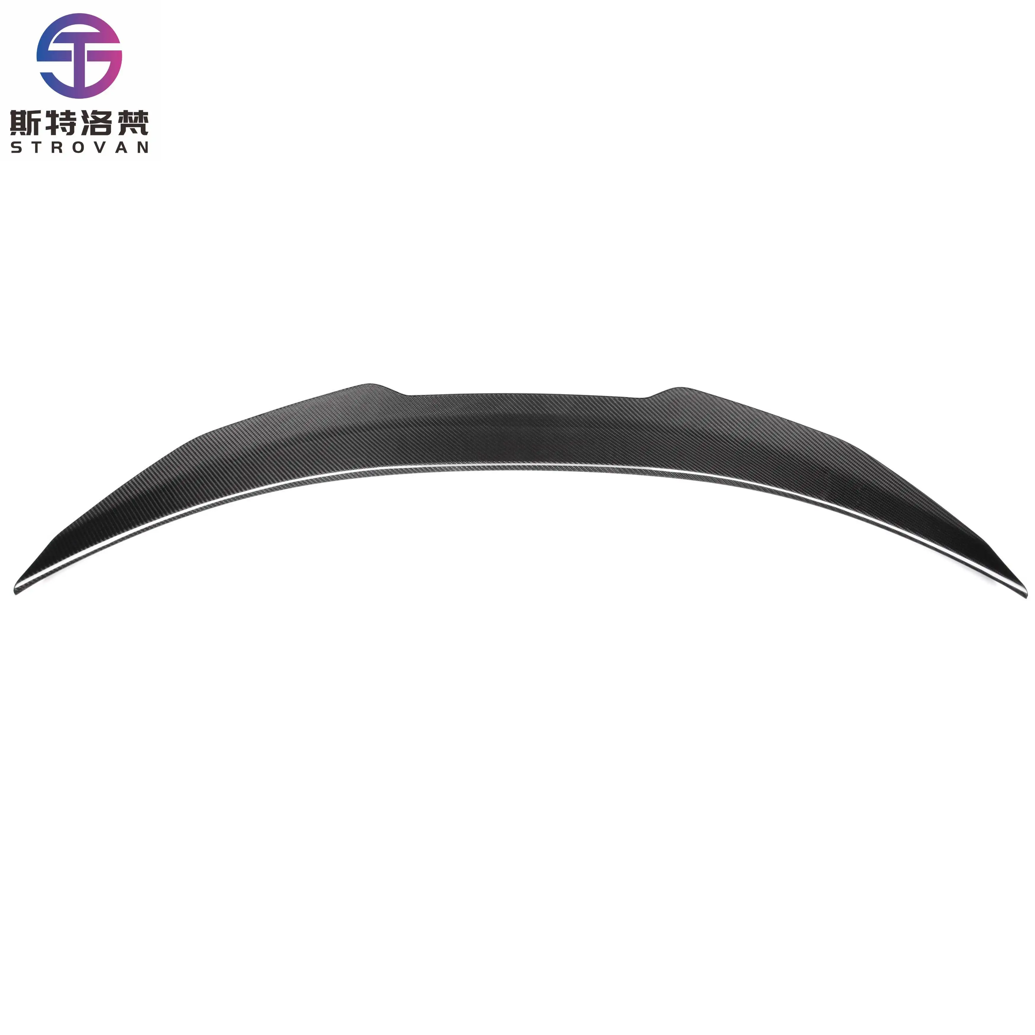 

STLF For Infinitis Q50 V37 Sedan PSM Style Prepreg Carbon Fiber Spoiler T-026 2014-2020 Gloss Carbon/ Forged Carbon