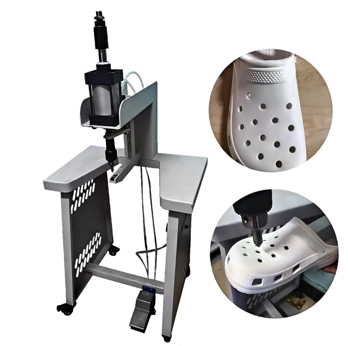 

Good Quality Slipper Punching Machine Shoe Making Machine Suitable For Punching Slippers