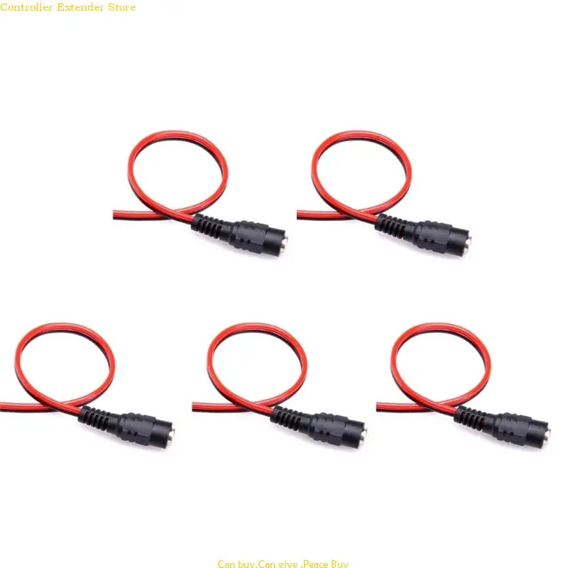 

Precises Fit Female DC5.5x2.1mm Power Pigtail Cable for Device Charging Needs