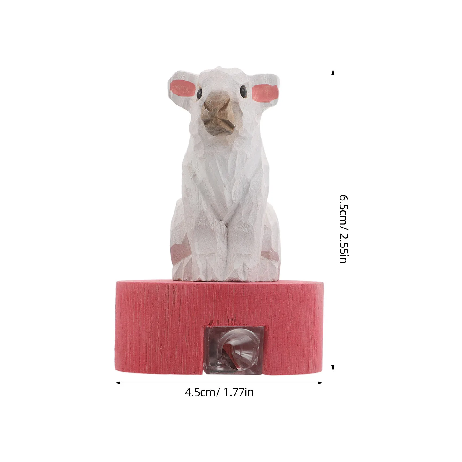 Mini Wooden Pencil Sharpener Kawaii Style Hand Crank Sharpener for School Students Creative Art Activities Travel