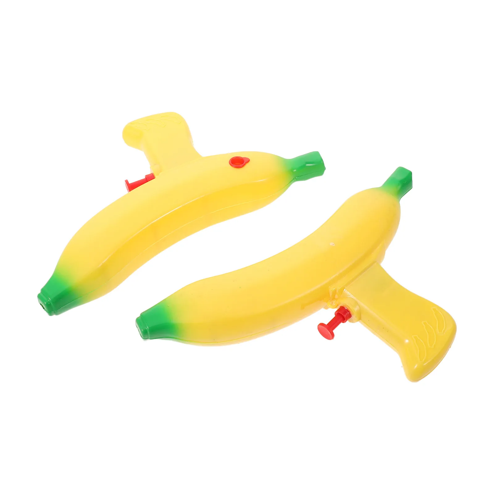 2Pcs Banana Water Squirter Prank Device Realistic Funny Summer Outdoor Pool Party Beach Game Novelty Water Sprayer for Kids