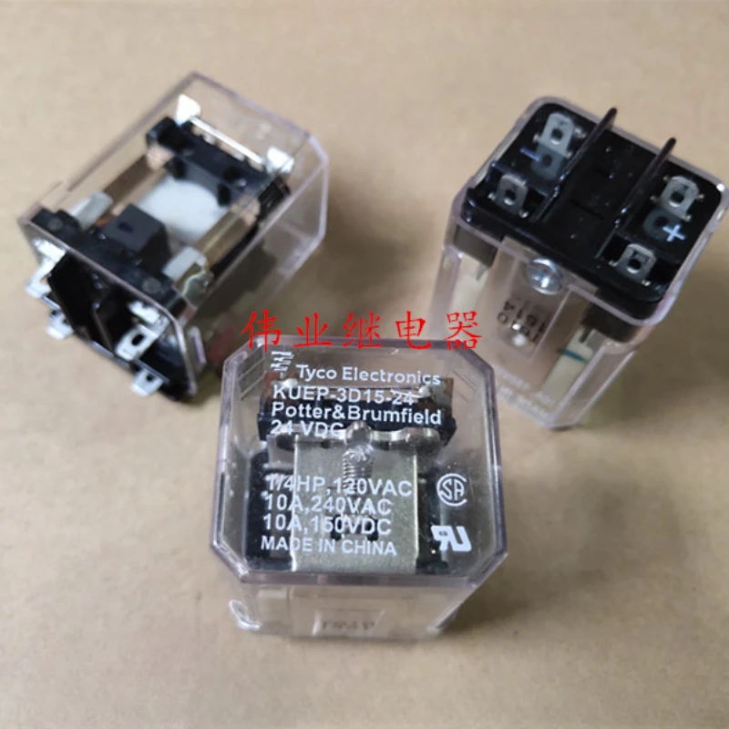 

（Brand-new）1pcs/lot 100% original genuine relay:KUEP-3D15-24 24VDC 10A 4pins