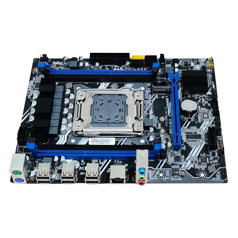 Imagem -05 - Placa-mãe de Mesa com Cabo de Comutação e Defletor Lga2011 Suporte Nvme 4x32g Ddr3 e5 2620 2630 2640 2650 2660 2680 Cpu X79 S288