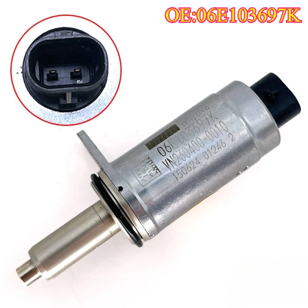 High quality New For 06E103697K Camshaft Adjuster Solenoid For 1.8T/2.0T 06E103697H 06E103697M 06E103697L 06E103697G