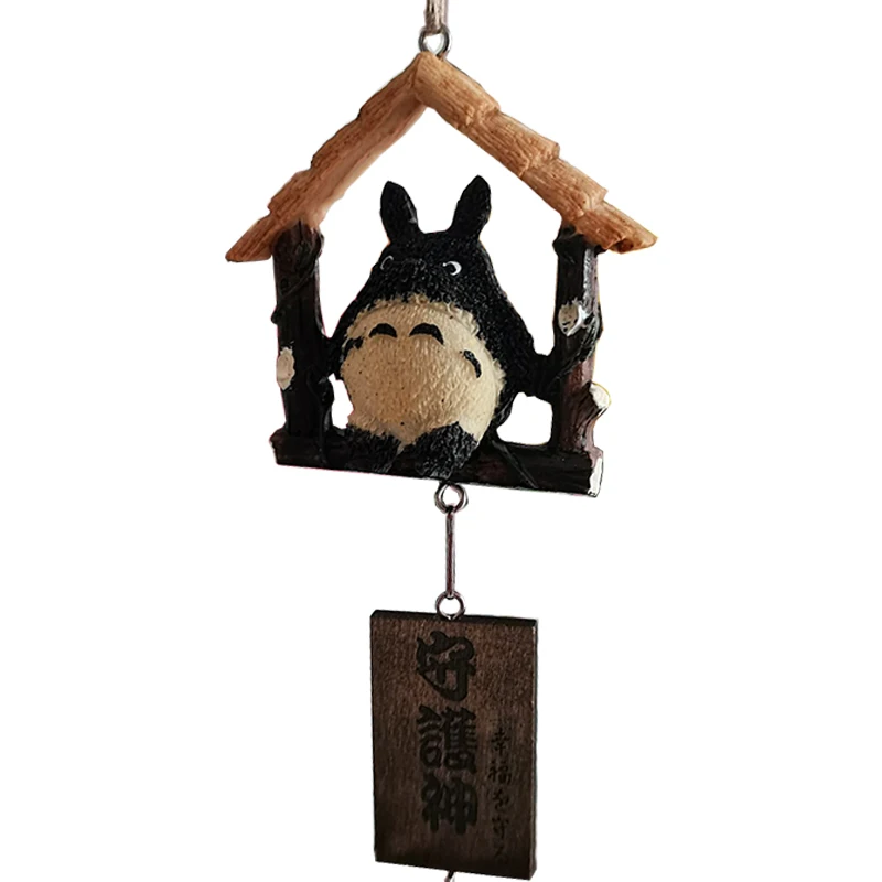 Wind Chime Decoration Japanese Chinchilla Small Bell Birthday Gift Bedroom Room Ceramic Door Decoration Pendant