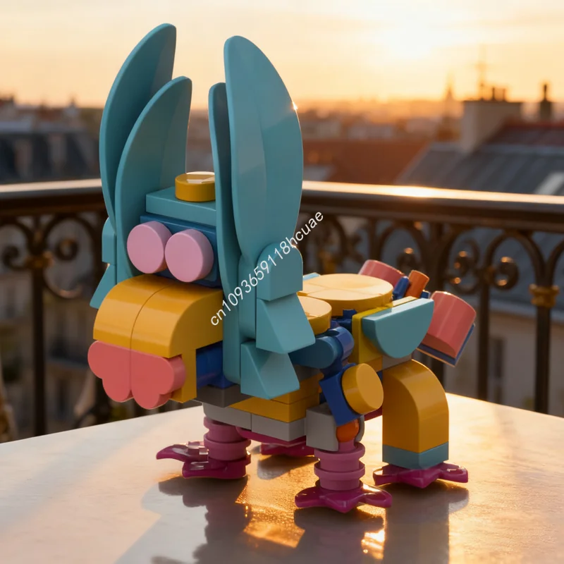 

72 шт. MOC кролик Dreamzzzed модель строительные блоки конструкция сборка Рождественский подарок креативная идея игрушки образование дети день рождения