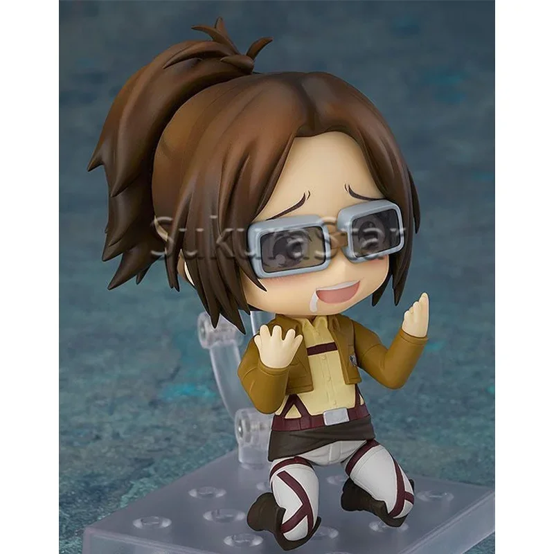 【disponibile】gsc-nendoroid-1123-hange-zoe-attack-on-titan-figura-da-collezione-anime-snodabile-giocattolo-per-bambini-regalo