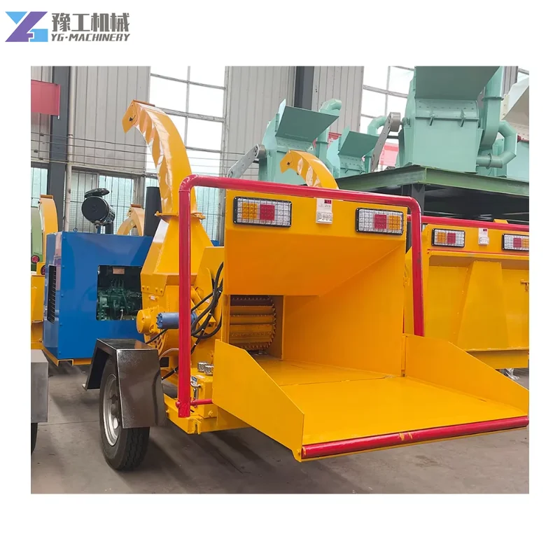 Venta al por mayor, trituradora de madera de árbol personalizada, ampliamente utilizada, trituradora de madera, trituradora de madera de bambú, precio de la máquina para Portugal