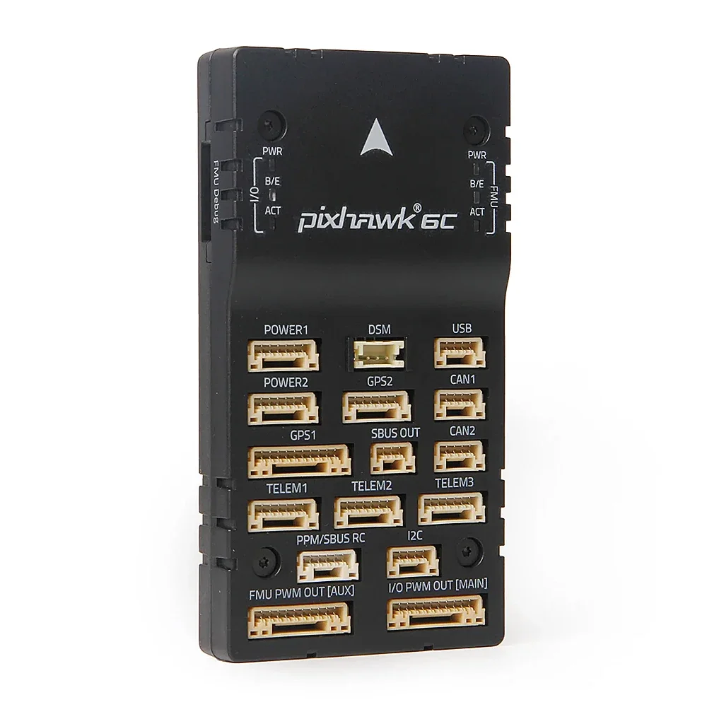 Controladores de vuelo de piloto automático Holybro Pixhawk 6C (plástico) con módulo de alimentación PM02 V3 /PM06 /PM07 /M9N /M10 GPS para Dron RC FPV