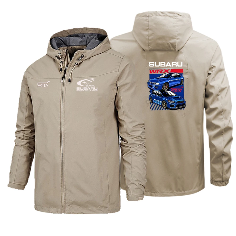 SUBARU Racing Jacket, Men's Trendy Jacket, Men's Outdoor Windproof